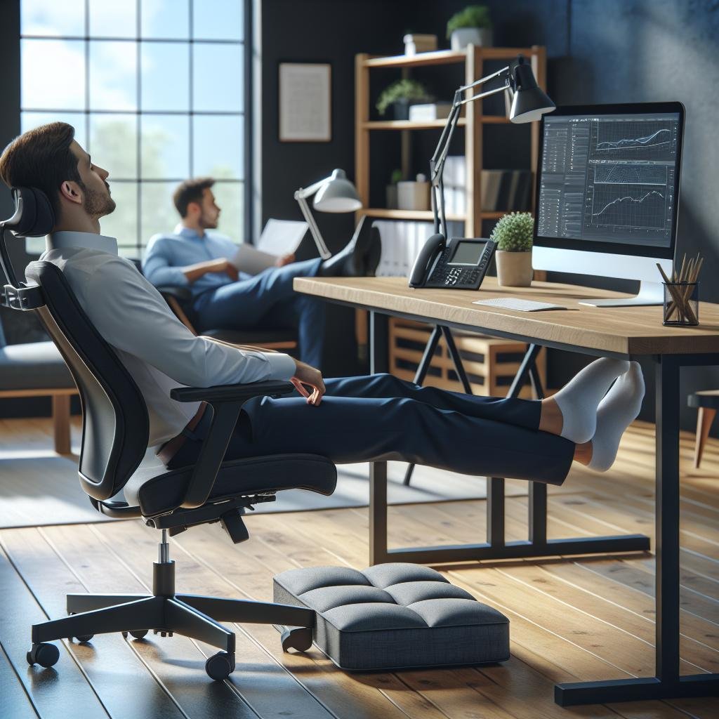 Pourquoi un Repose-Pieds Ergonomique Est Essentiel pour Votre Confort au Bureau