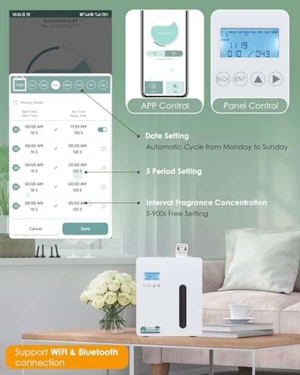 Découvrez notre test détaillé de la machine à air parfumé Mxmoonant : analyse de l'efficacité, fonctionnalités de contrôle via application et notre avis sur ses performances innovantes pour un intérieur toujours frais