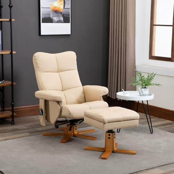 Découvrez notre test du fauteuil relax HOMCOM avec pouf pivotant. Confort ultime, fonctionnalités et design ergonomique : tout pour un moment de détente inoubliable.