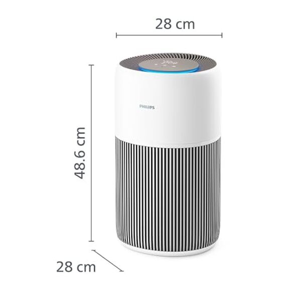 Découvrez l'efficacité du purificateur d'air Philips Série 2200, alliant discrétion et performance pour un air plus pur au quotidien.