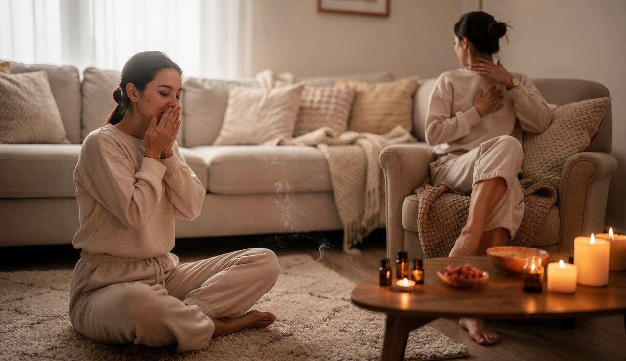 Automassage du visage, du dos, des jambes : gestes &agrave; conna&icirc;tre