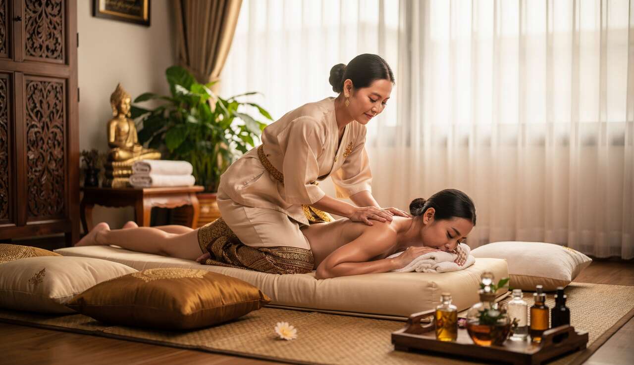 Dur&eacute;e typique d'une s&eacute;ance de massage tha&iuml;