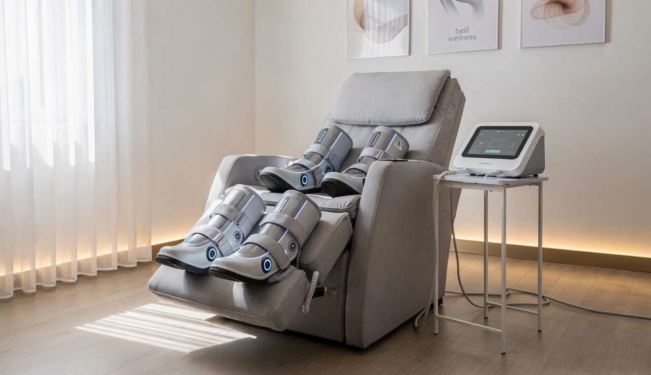 Comment fonctionnent les bottes de pressoth&eacute;rapie ?