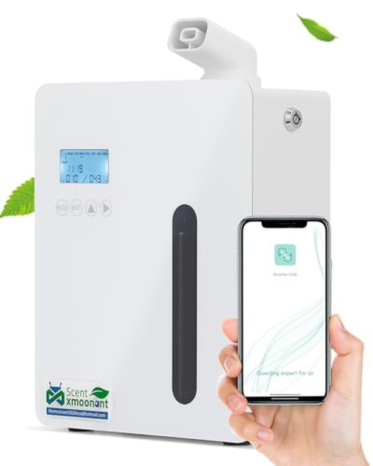 Test de la machine à air parfumé Mxmoonant : efficacité et contrôle par application