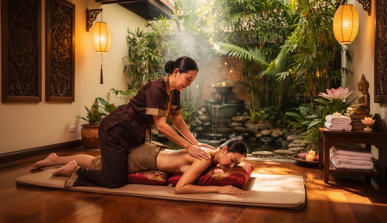 Diff&eacute;rents types de massages tha&iuml;landais