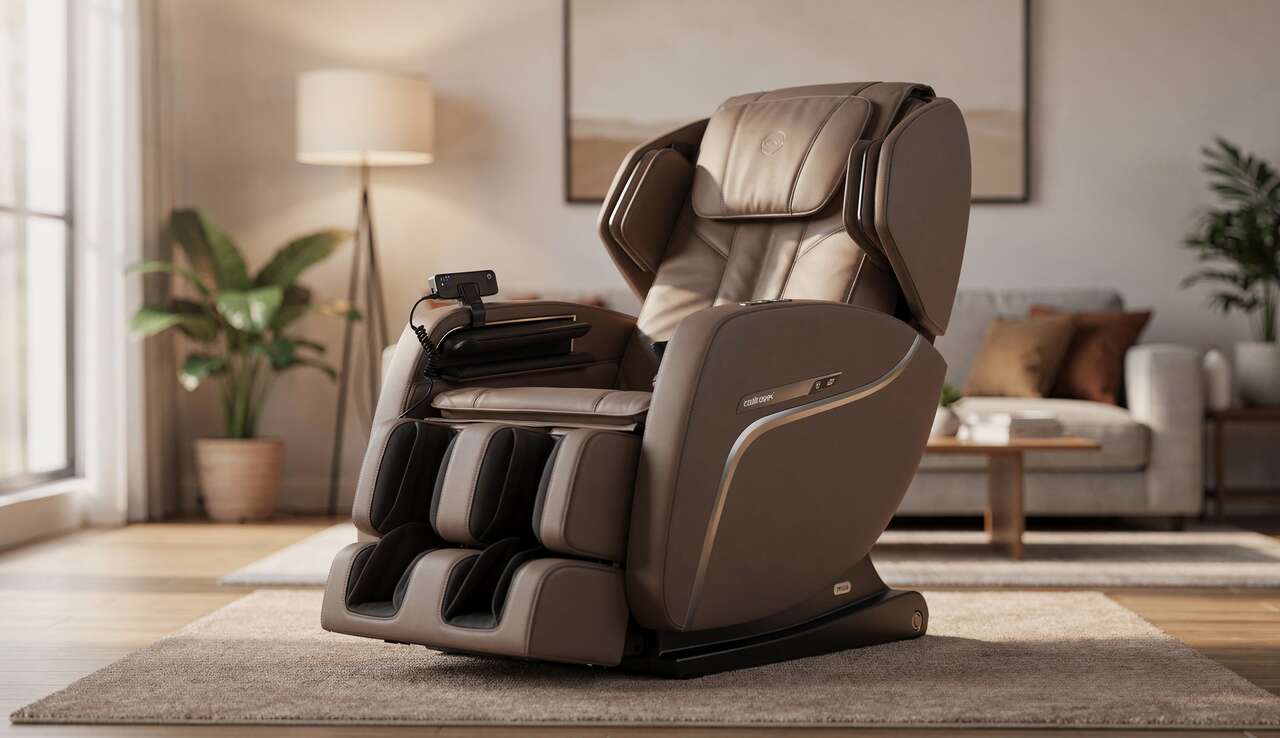 Design et confort : les crit&egrave;res de s&eacute;lection d'un fauteuil massant