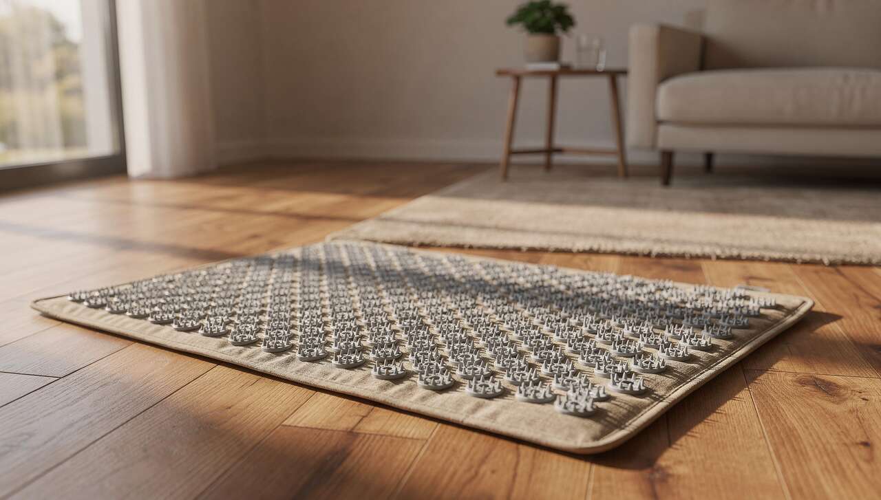 Les bienfaits du tapis de massage acupression