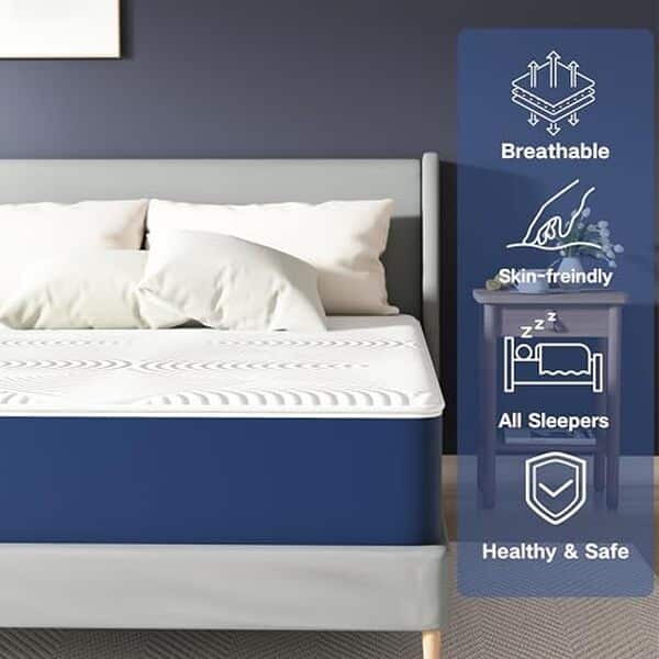 Découvrez notre test complet du matelas Matoresu 90x190 : un modèle à 7 zones de confort pour un sommeil réparateur et des nuits paisibles. Avis, caractéristiques et avantages.