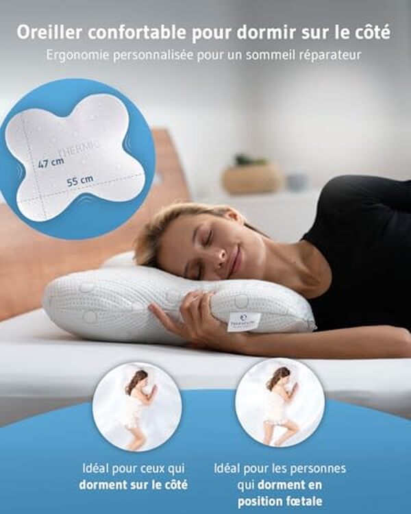 Découvrez notre avis sur le coussin ergonomique Acamar. Offrant confort et soutien, il est l'allié idéal pour un repos cervical optimal. Découvrez ses atouts et notre test détaillé.