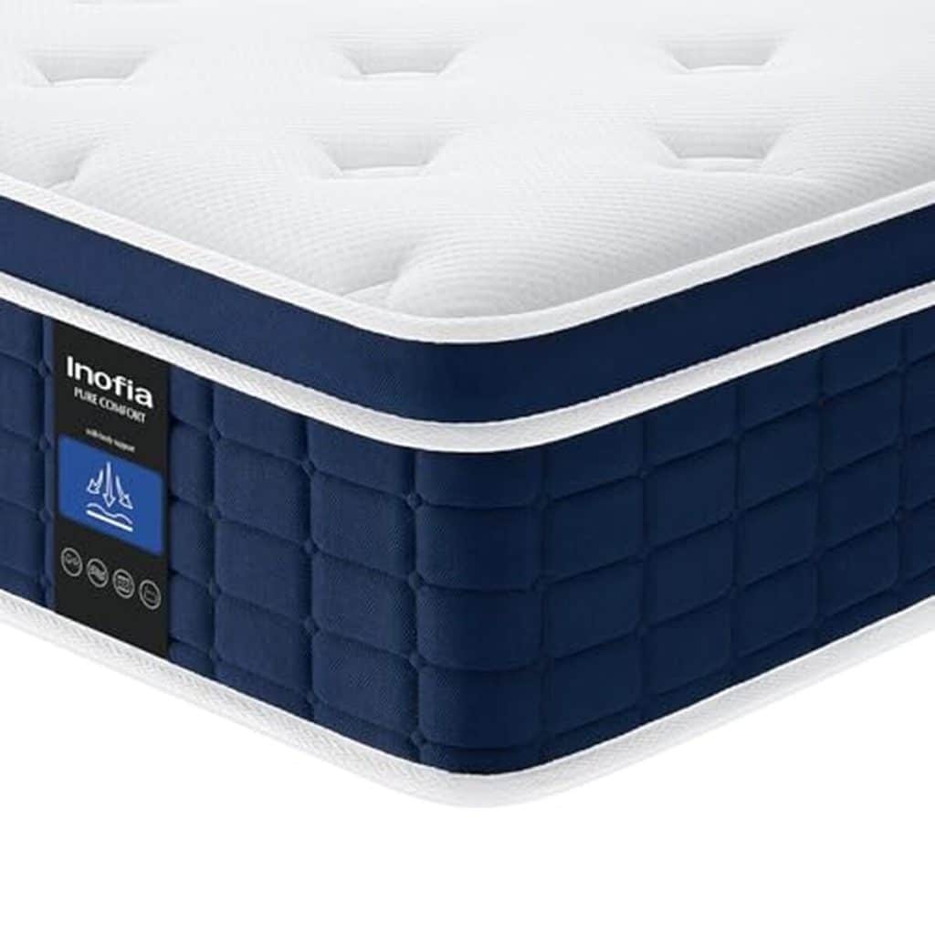 Test du matelas Inofia Ace Hybrid Pro 160x200 cm : confort et soutien fermes