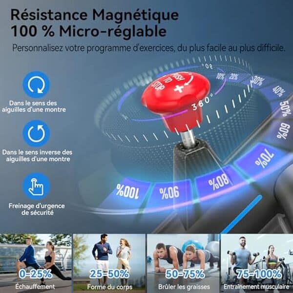 Découvrez le vélo d'appartement Wenoker : performant, silencieux et confortable, parfait pour vos séances d'entraînement à domicile. Lisez notre test complet pour en savoir plus.