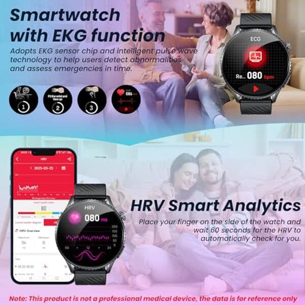 Découvrez notre analyse complète de l'idomars ECG Smartwatch AMOLED, la montre connectée innovante spécialement conçue pour les hommes. Plongez dans ses fonctionnalités et performances exceptionnelles  !