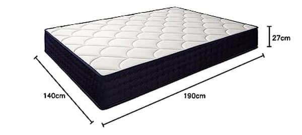 Découvrez notre test détaillé du matelas IZTOSS 140x190 : confort inégalé avec ses 11 zones de soutien pour un sommeil réparateur