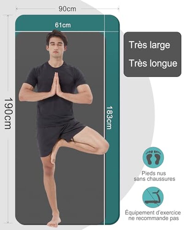 Découvrez notre test du tapis de yoga épais RYTMAT 15mm et profitez d'un confort inégalé et d'un espace généreux pour des séances de yoga réussies