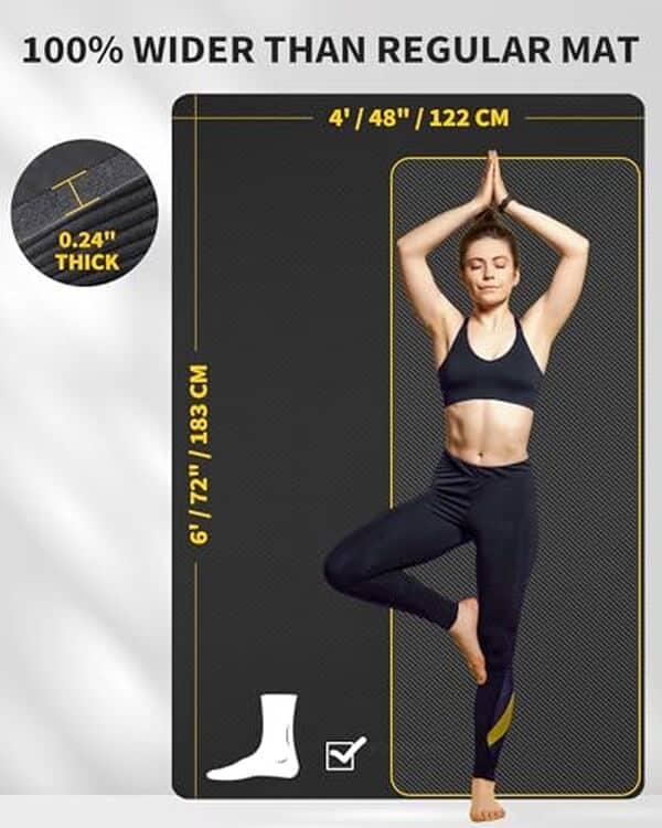 Découvrez notre analyse détaillée du tapis de sport antidérapant XXL Cambivo : caractéristiques, avantages et conseils d'utilisation pour votre pratique sportive