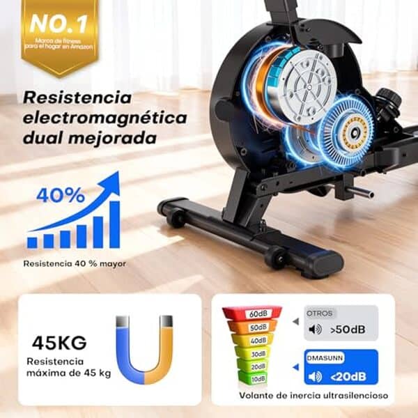 Découvrez notre analyse détaillée du rameur DMASUN : un équipement innovant avec 16 niveaux de résistance et un système à double rails pour un entraînement optimal.