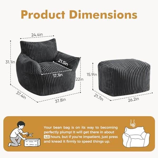 Découvrez notre analyse complète du pouf velours côtelé JULY'S SONG avec repose-pieds : qualité, confort, design et avis des utilisateurs pour un choix éclairé.