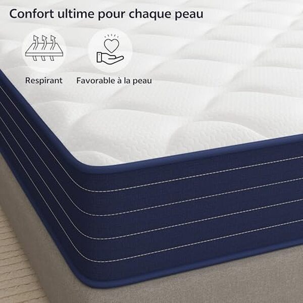 Découvrez notre test du matelas PurrJoys 3FT : analyse du soutien à 7 zones et de l'isolation pour un sommeil optimal. Profitez d'un guide détaillé pour choisir le meilleur matelas adapté à vos besoins.