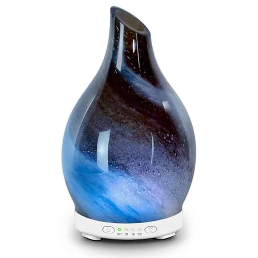 Test du diffuseur ultrasons à 7 couleurs en verre de 120 ml