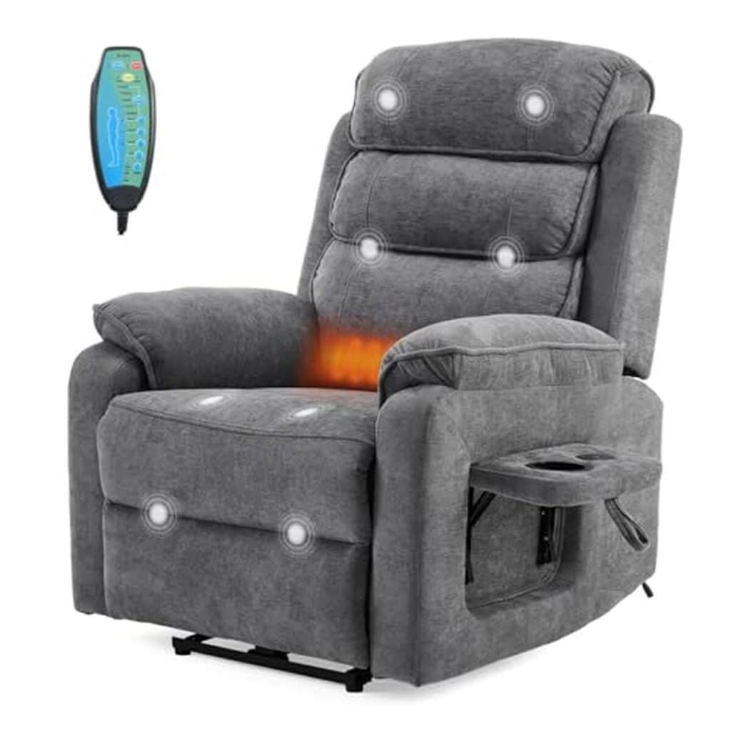 Test du fauteuil électrique relax LEADZM : massage, chargeur sans fil et ports USB