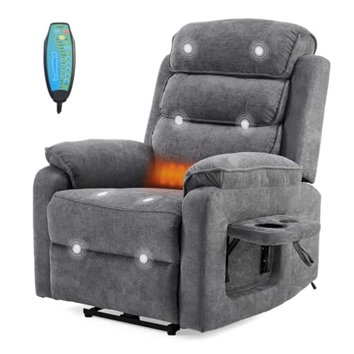 Test du fauteuil électrique relax LEADZM : massage, chargeur sans fil et ports USB