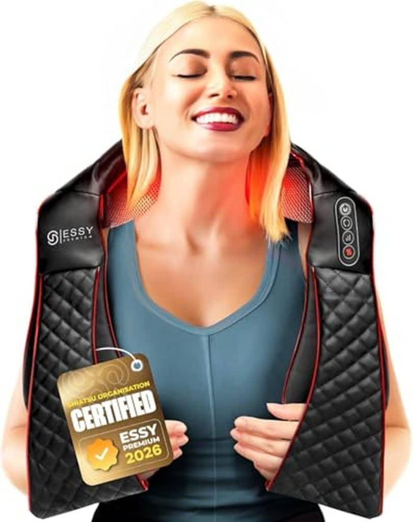 Test du masseur cervical chauffant Essy