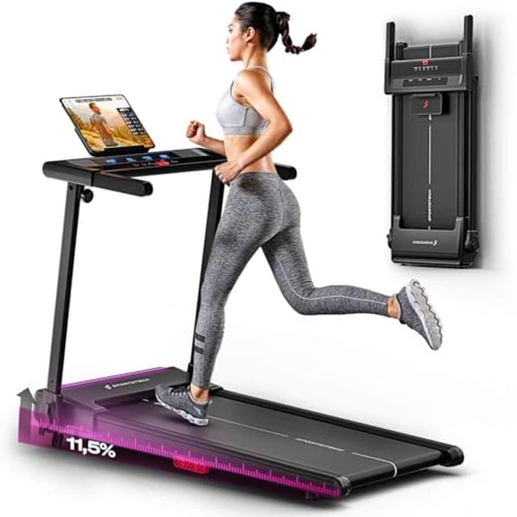 Test du Sportstech sProRun : tapis de course pliable et performant