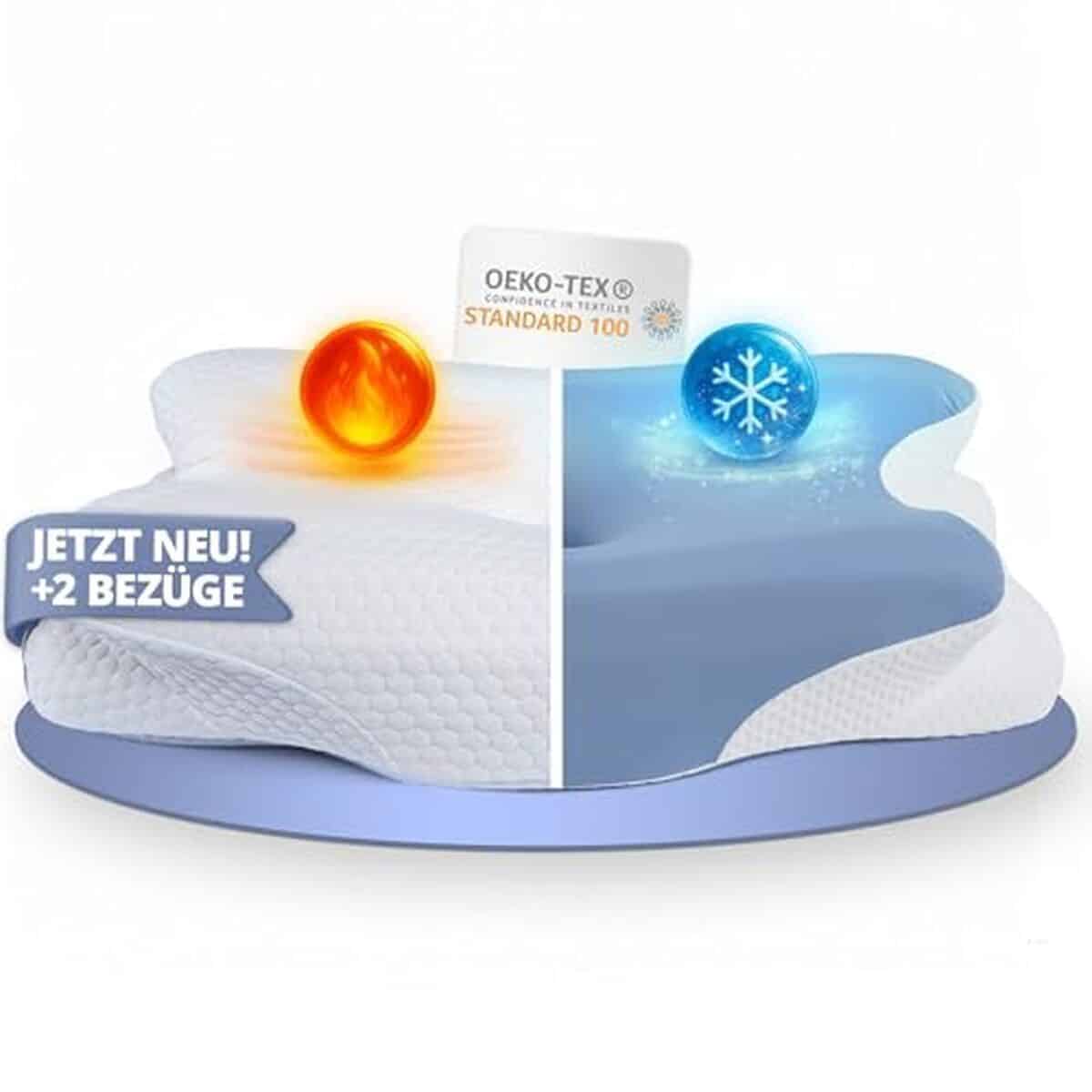 Test : oreiller ergonomique knoop home & living pour un sommeil réparateur