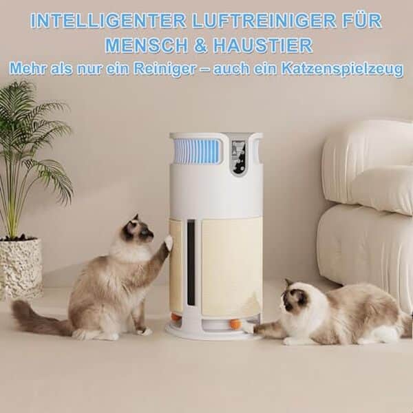 Découvrez notre test complet du purificateur d'air intelligent JUMMICO, spécialement conçu pour assurer un environnement sain et sans allergènes pour vos animaux de compagnie.