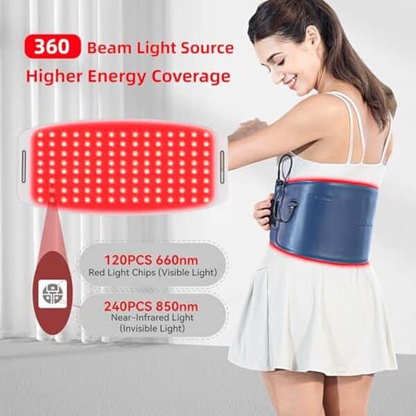 Découvrez les bienfaits de la ceinture de lumière rouge infrarouge Hello Face pour le soulagement des douleurs et l'amélioration de la récupération musculaire. Une solution innovante pour votre bien-être quotidien.