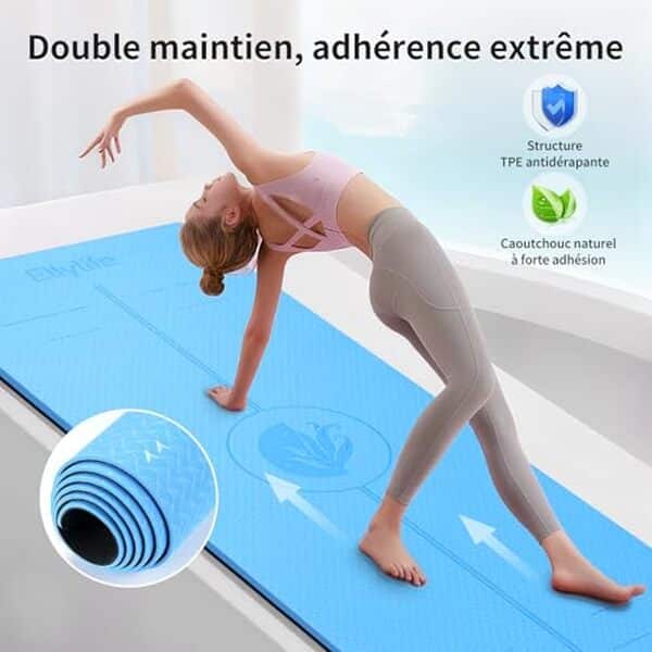 Découvrez notre test complet du tapis de yoga Ellylife 8 mm antidérapant : épaisseur, adhérence et confort pour vos séances de yoga et fitness. 