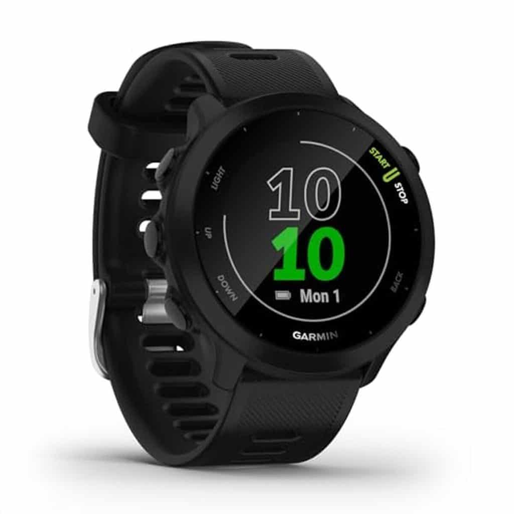 Test de la Garmin Forerunner 55 : montre GPS running ultra-complète
