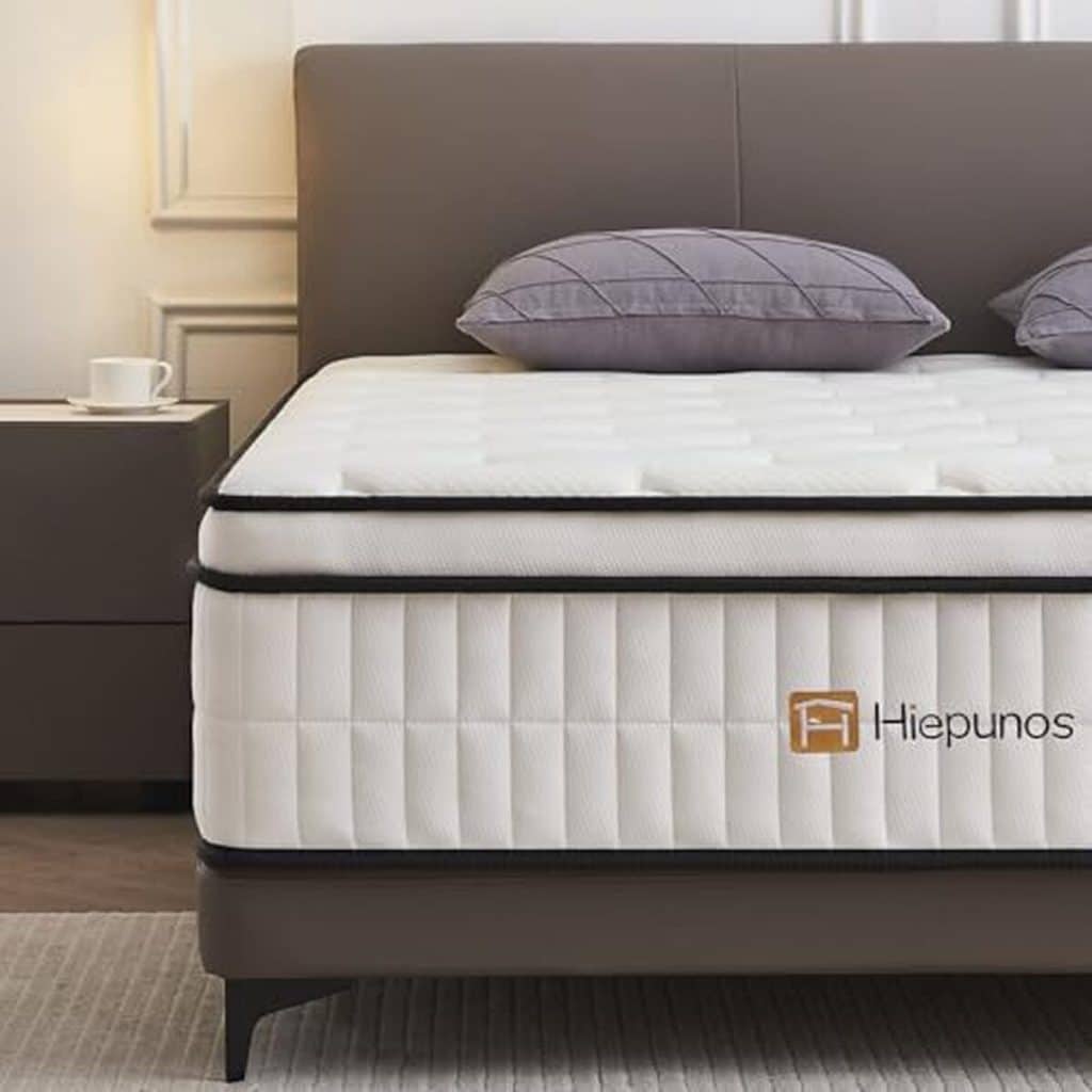 Test du matelas Hiepunos hybride 140x200 cm : confort et soutien parfait