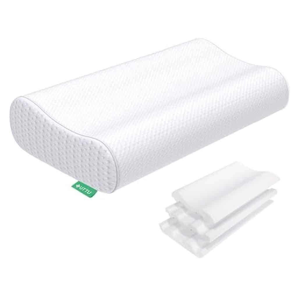 Test : oreiller cervical UTTU en mousse mémoire pour soulager vos nuits