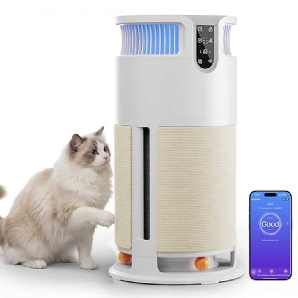 Test : purificateur d'air intelligent JUMMICO pour animaux