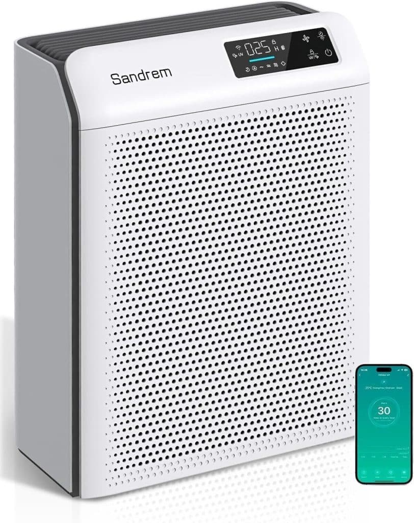 Test : purificateur d'air ioniseur HEPA connecté WiFi