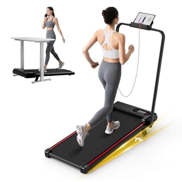 Découvrez notre test détaillé du tapis de course pliable 4 en 1 2, 5 CV : performances, fonctionnalités et avis pour choisir le meilleur appareil fitness.