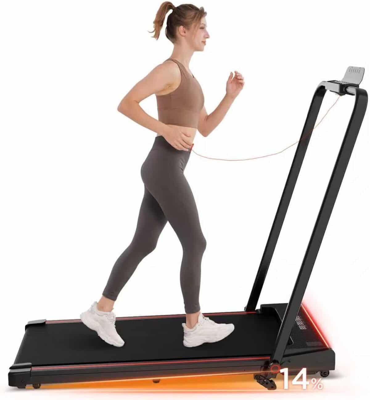 Test du tapis de course Likesporting 1400W pliable