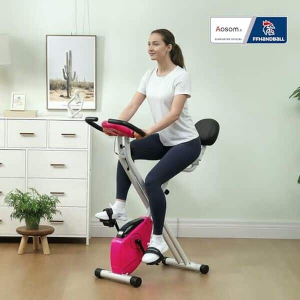 Découvrez notre test détaillé du vélo d'appartement HOMCOM pliable rose : performances, avantages et inconvénients pour bien choisir votre équipement fitness.