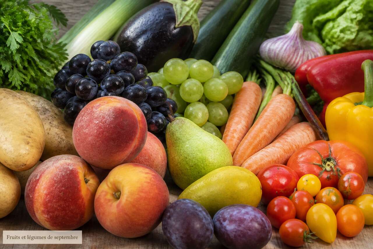 Fruits et légumes de septembre : saisonnalité et bienfaits