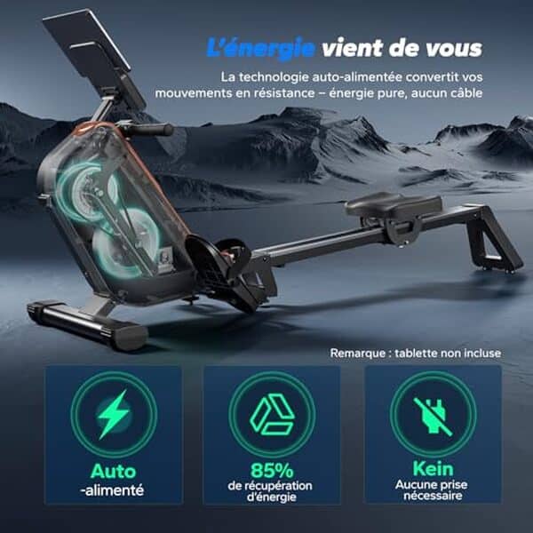 Découvrez notre test complet du rameur pliable MERACH R15B4 : performance, silence et design compact pour votre entraînement à domicile.