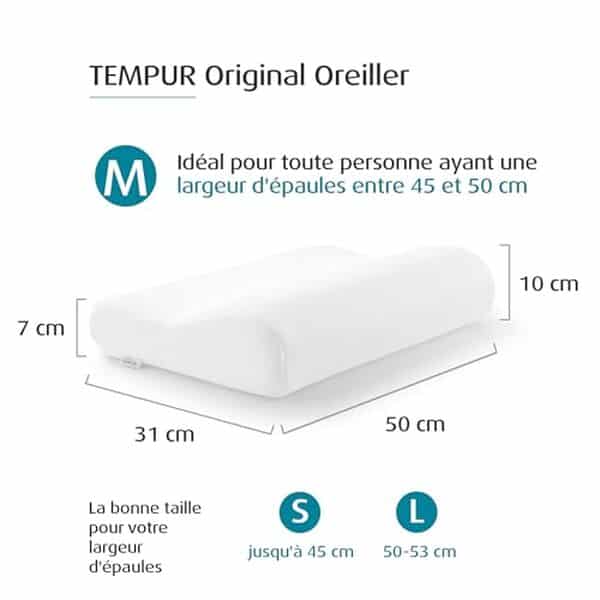 Découvrez notre test détaillé de l'oreiller ergonomique TEMPUR en mousse à mémoire de forme : confort, soutien et performance pour les dormeurs sur le côté et le dos.