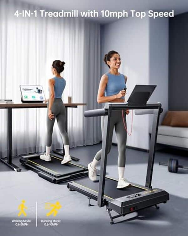 Découvrez notre test complet du tapis de course pliable avec double écran LED. Performances, confort et praticité : l'avis détaillé d'un équipement fitness à 16 km/h maximum.