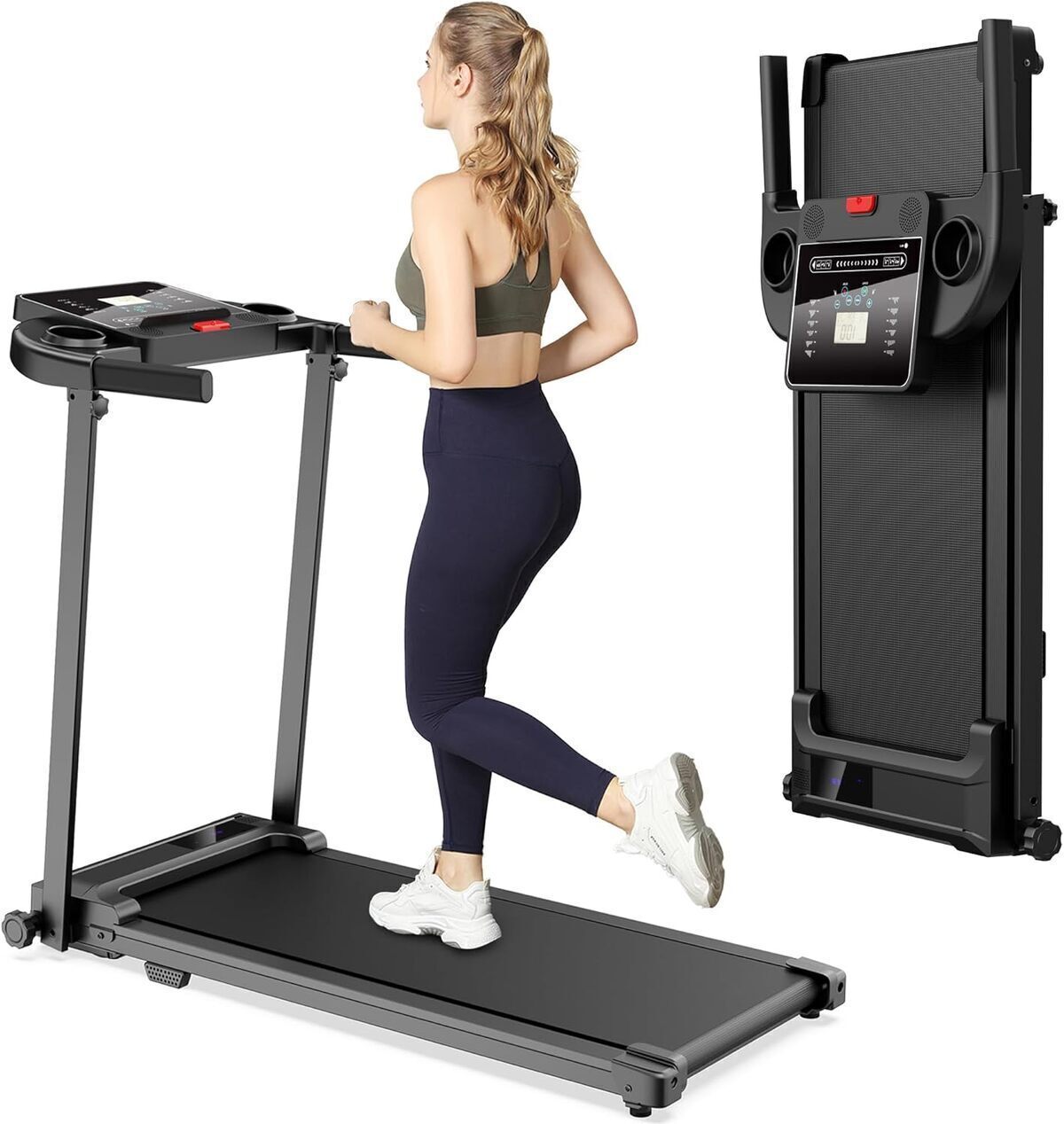 Test du walking pad électrique silencieux pliable 10 km/h