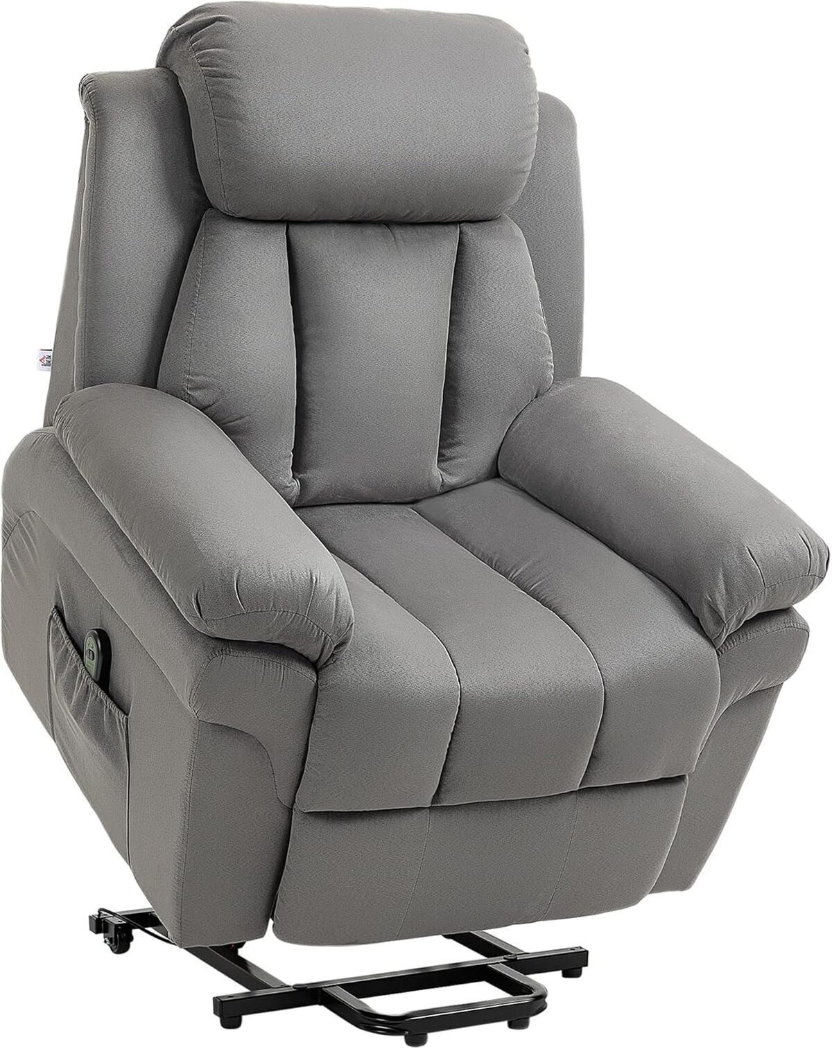 Test : fauteuil releveur électrique HOMCOM gris pour seniors