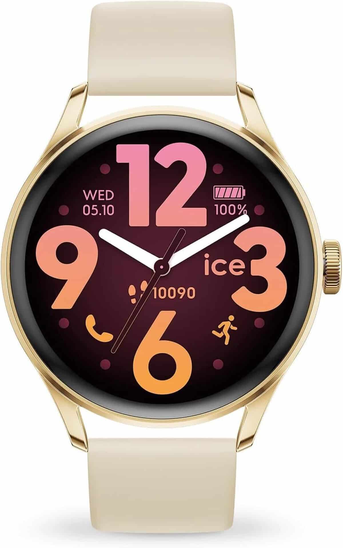Test : montre connectée Ice-watch Ice smart 3.0-1.2 gold beige