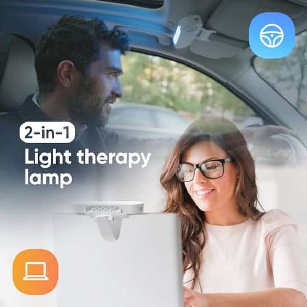 Découvrez notre test détaillé de la Luminette Drive, la solution 2-en-1 de luminothérapie pour voiture et bureau : efficacité, design et résultats.