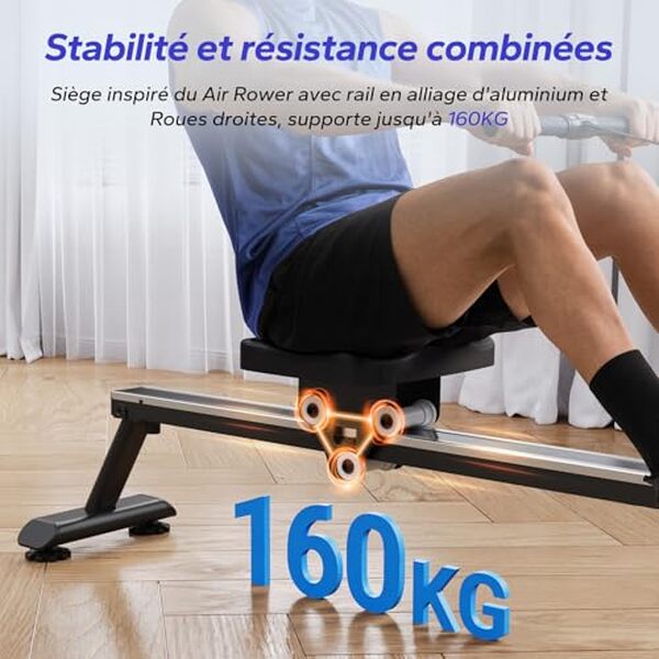 Découvrez notre test détaillé du rameur Merach : performances, résistance à l'eau, connectivité Bluetooth et conseils d'entraînement pour optimiser vos séances.