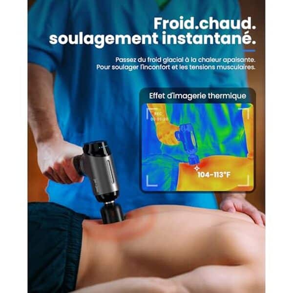 Découvrez notre avis détaillé sur le pistolet de massage Bob and Brad T2 Pro avec fonction chaud et froid. Caractéristiques, performances et prix comparés.