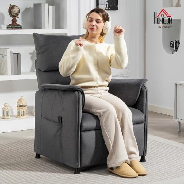 Découvrez notre test complet du fauteuil relax électrique HOMCOM inclinable ultra silencieux : confort, fonctionnalités et performance pour un repos optimal.
